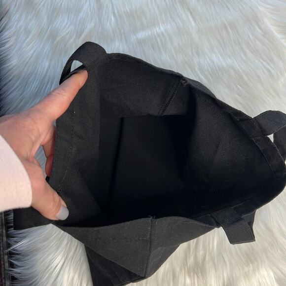 Reformation Black Logo Tote Bag - Picture 4 of 4